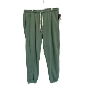 Brooklyn Cloth Sweatpants Mens XXL Sage Green Relaxed Fit Soft Knit Joggers NEW